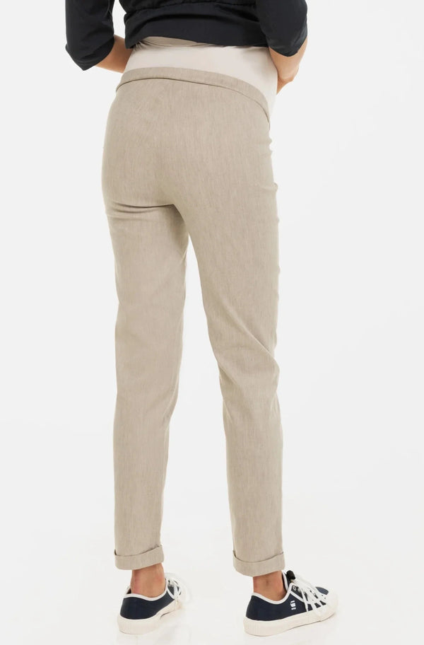 Pantaloni elastic din in pentru gravide