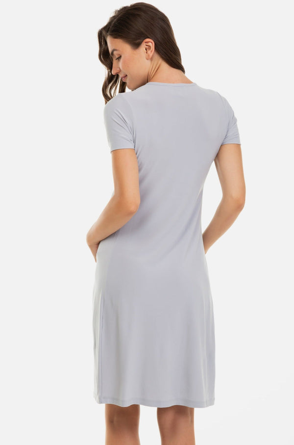 Rochie elegantă cu nod pentru gravide