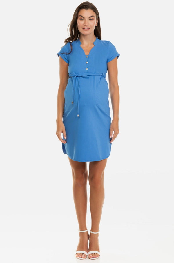 Rochie elastică pentru gravide și alăptare