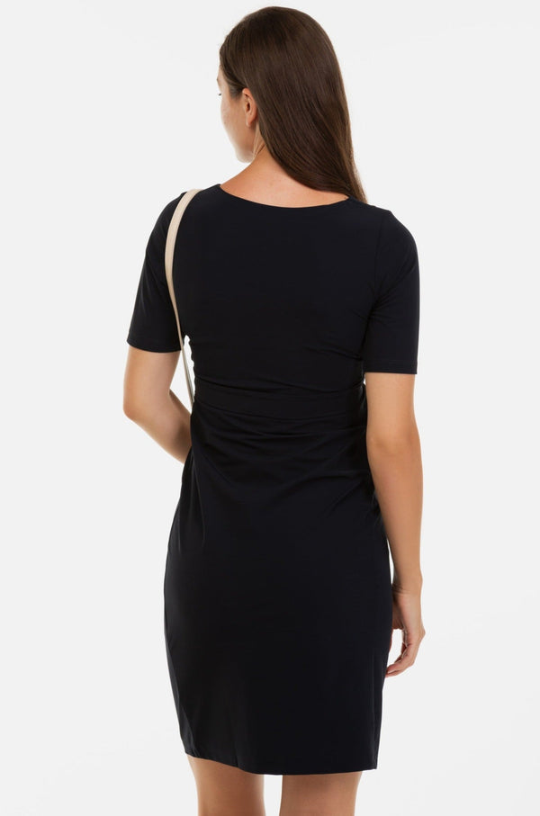 Rochie cu fundă pentru gravide și alăptare