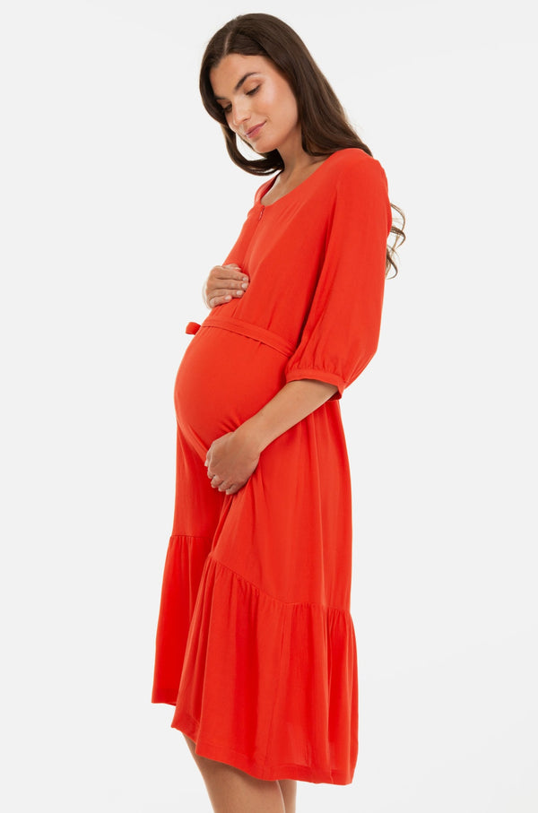 Rochie creponată pentru gravide și alaptare