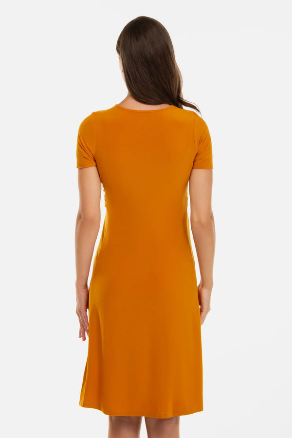 Rochie elegantă cu nod pentru gravide