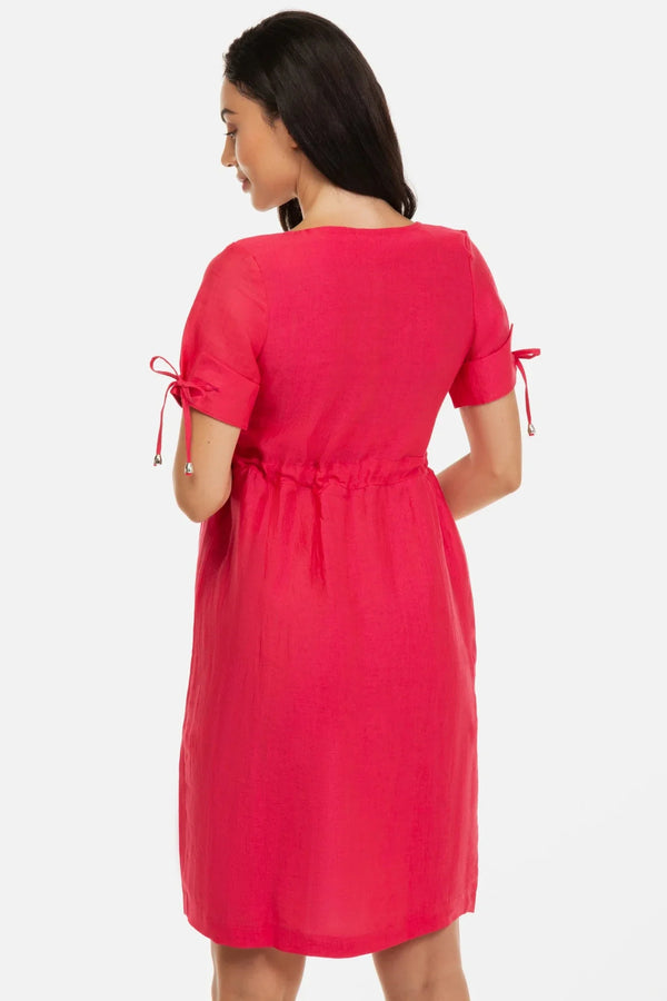 Rochie de in ciclamă pentru gravide și alăptare