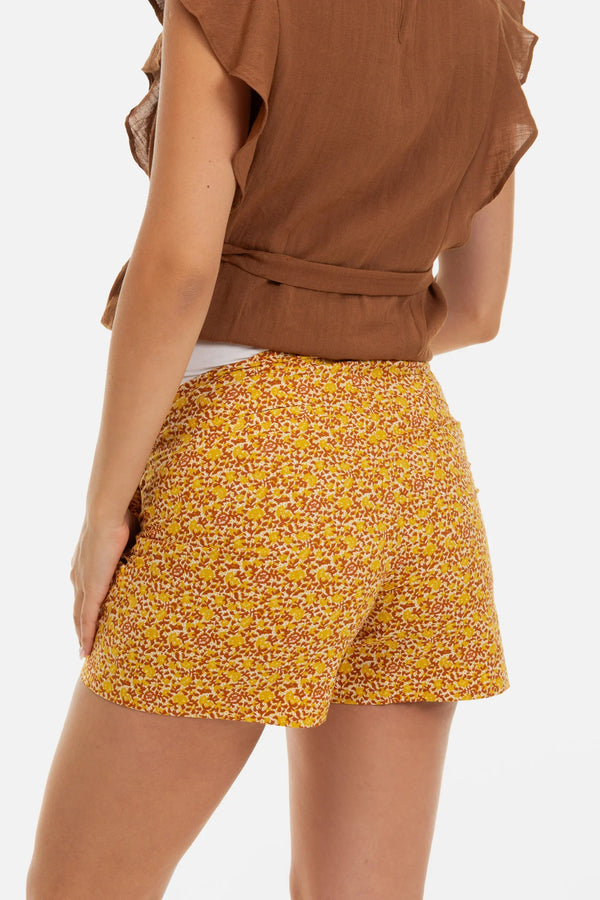 Pantaloni scurți colorați pentru gravide