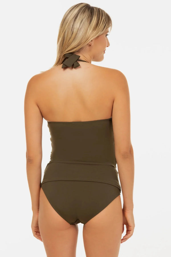 Costum de baie pentru gravide - khaki