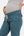 Pantalon sport pentru gravide - verde petrol