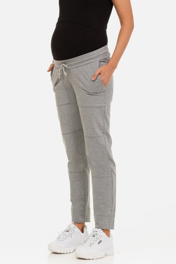 Pantalon sport pentru gravide – gri