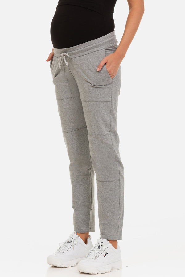 Pantalon sport pentru gravide – gri