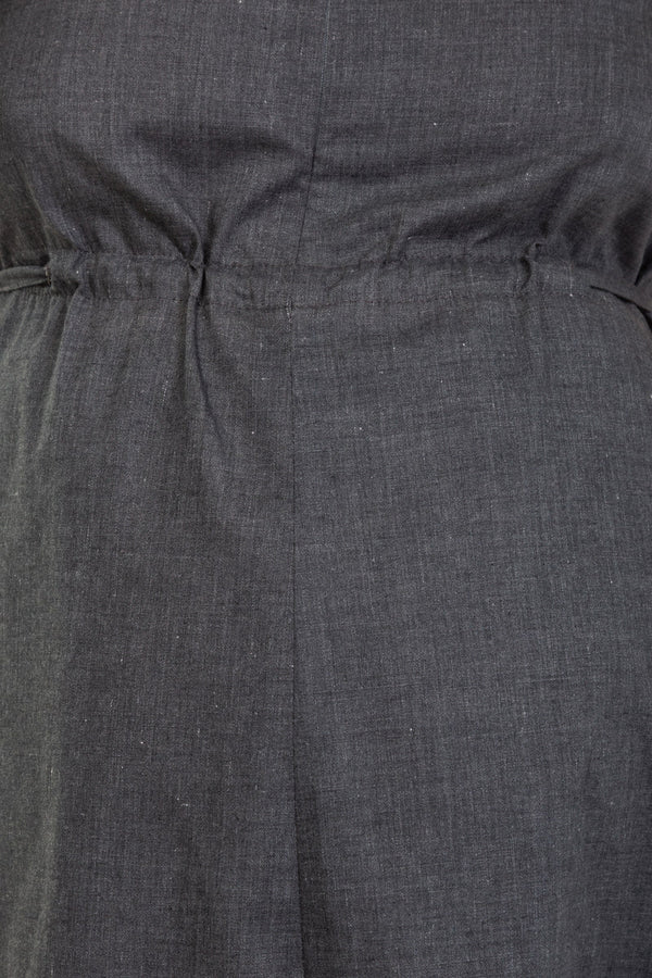 Rochie din bumbac asimetrică pentru gravide și alăptare