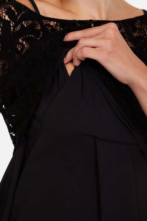 Rochie de seară pentru gravide și alăptare