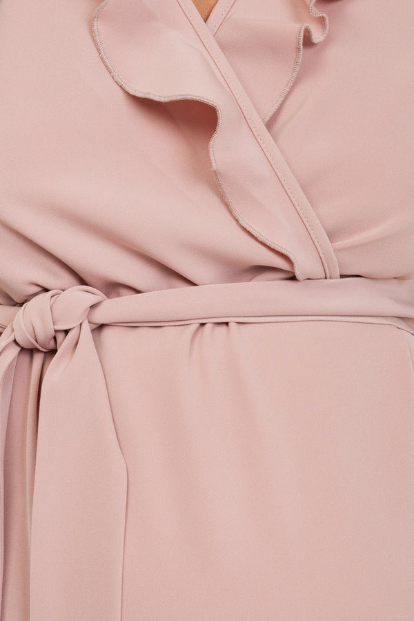 Rochie cu volane pentru gravide și alăptare