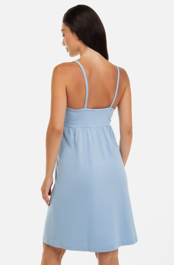 Cămașă de noapte din bumbac gravide și alăptare