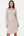 Rochie-cămașă pentru gravide și alăptare din material texturat – bej deschis