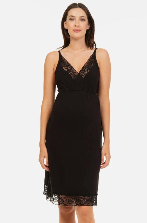 Cămașă de noapte cu dantelă gravide și alăptare