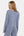 Crop top moale cu mânecă lungă pentru gravide din modal - albastru pastel