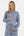 Crop top moale cu mânecă lungă pentru gravide din modal - albastru pastel