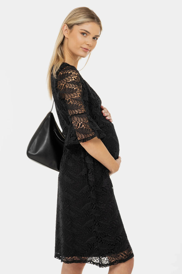 Rochie de ocazie din dantelă pentru gravide