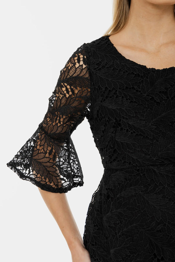 Rochie de ocazie din dantelă pentru gravide