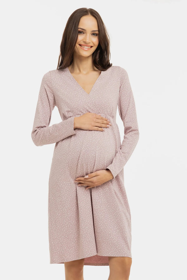 Cămașă de noapte pentru gravide și alăptare – Confetti
