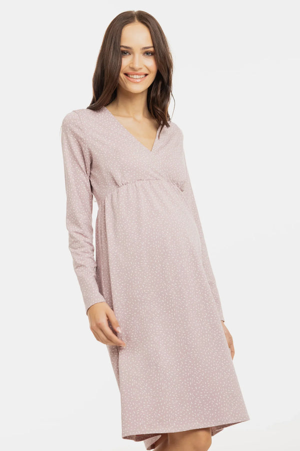 Cămașă de noapte pentru gravide și alăptare – Confetti