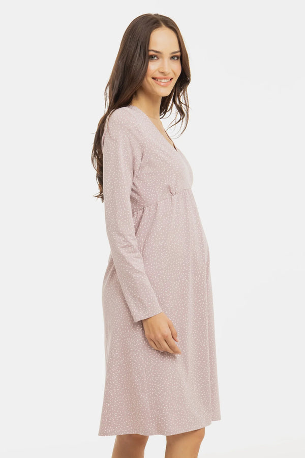 Cămașă de noapte pentru gravide și alăptare – Confetti