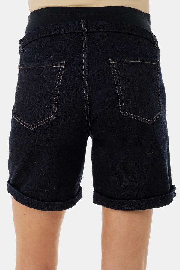 Pantaloni scurți din denim pentru gravide