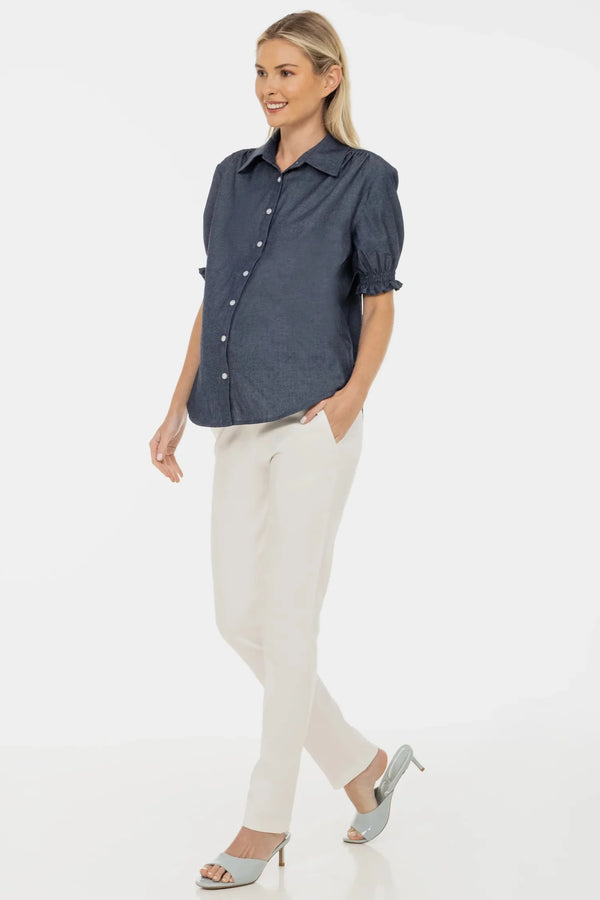 Pantaloni bumbac pentru gravide