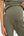 Pantalon din tricot reiat pentru gravide – kaki