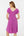 Rochie vaporoasă 2 în 1 pentru gravide și alăptare – violet