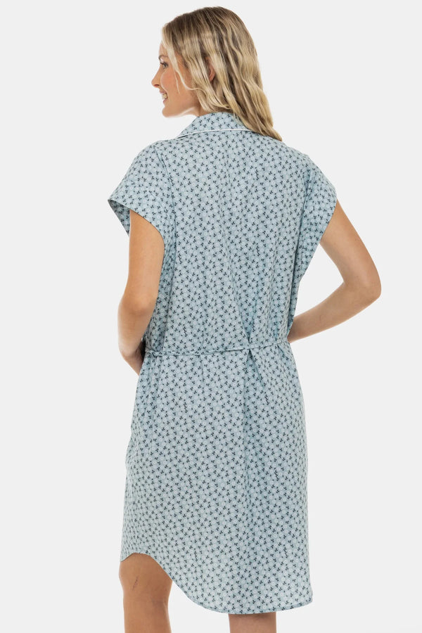 Cămașă de noapte din bumbac pentru gravide și alăptare