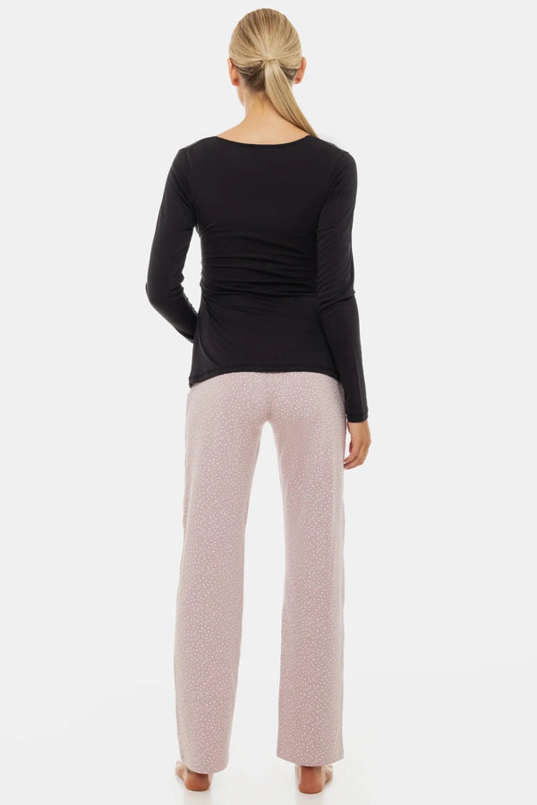 Set pijama pentru gravide și alăptare – Confetti