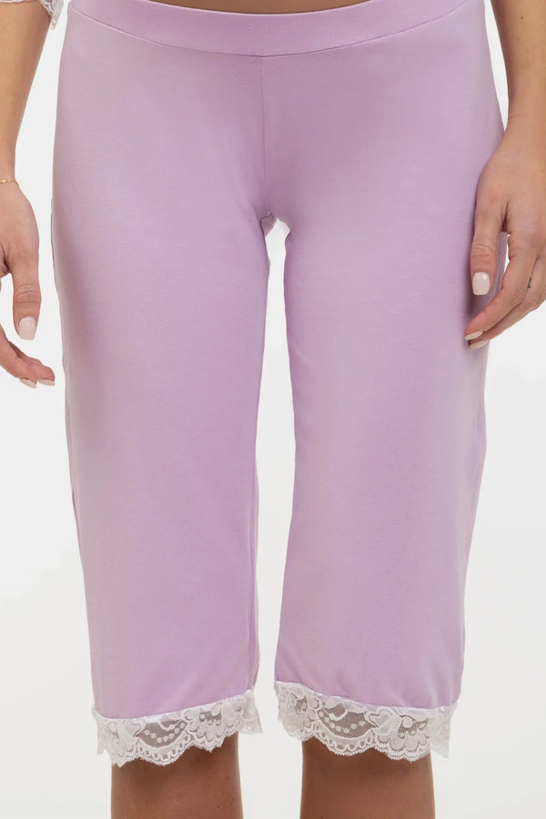 Pijama pentru gravide și alăptare cu dantelă