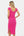 Rochie mulată pentru gravide cu fanta – fucsia