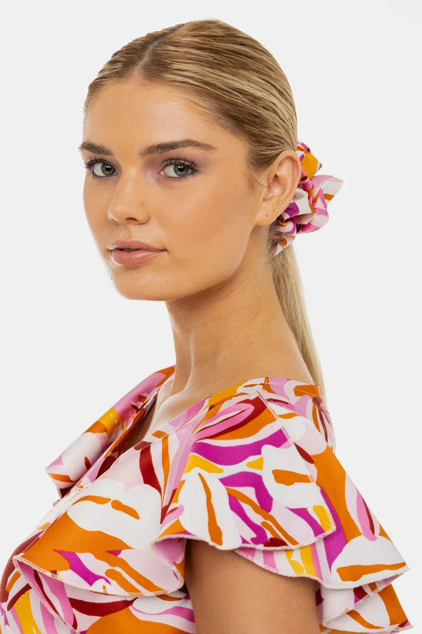 Rochie vaporoasă din satin pentru gravide și alăptare