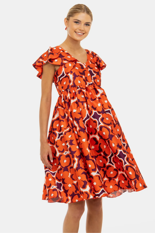 Rochie vaporoasă din satin pentru gravide și alăptare