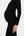 Rochie neagra lunga pentru gravide cu fentă laterală