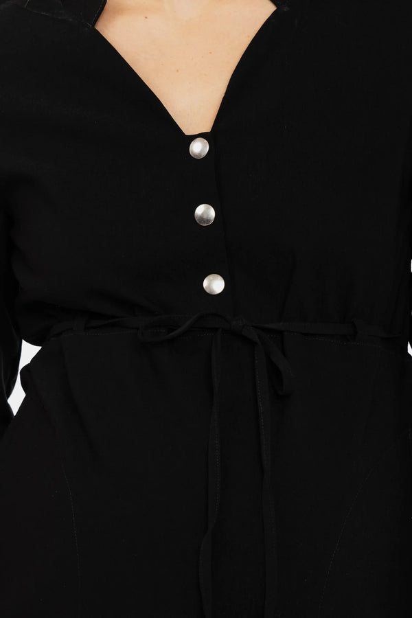 Rochie elastică neagra pentru gravide și alăptarе