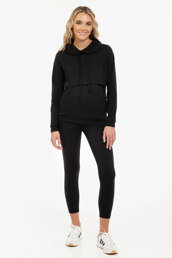 Colanți modelatori cu talie înaltă pentru gravide - 64 cm