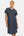Rochie-cămașă din denim pentru gravide și alăptare