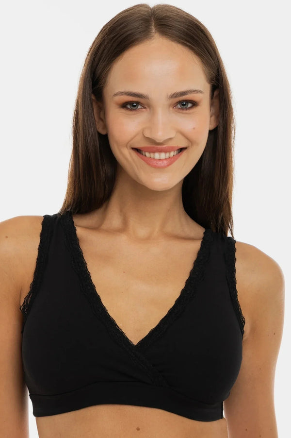 Sutien de alăptare și maternitate din bumbac