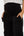 Pantaloni cargo din satin pentru gravide - negru