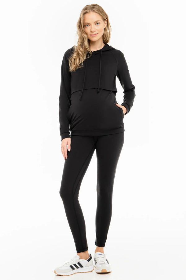 Colanți modelatori cu talie înaltă pentru gravide - 73 cm