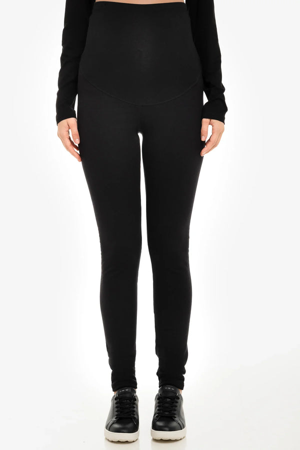 Colanți negri vătuiți pentru gravide