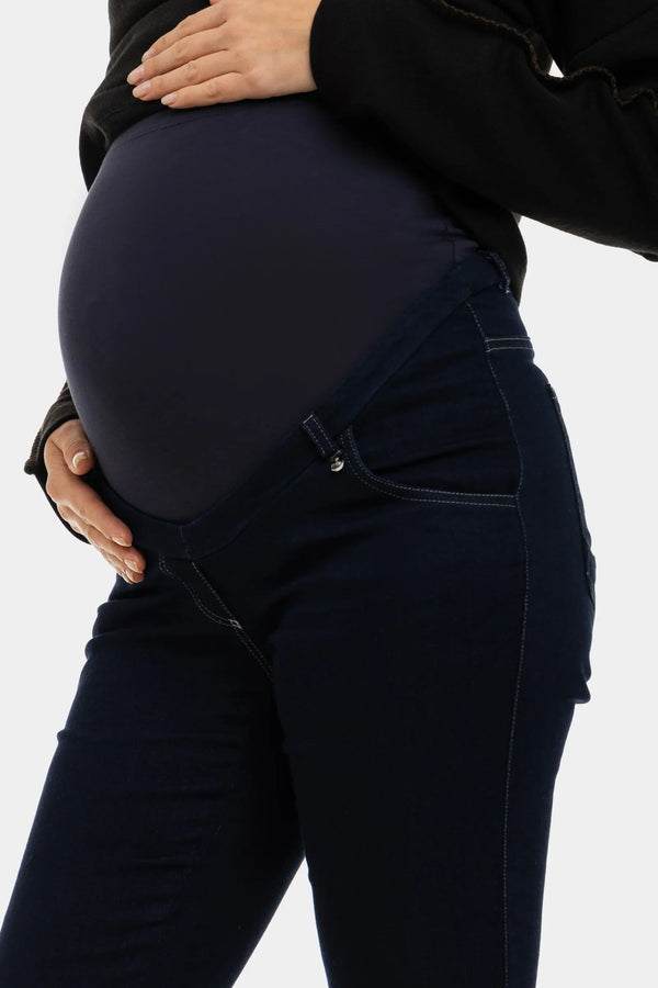 Blugi mulați elastici pentru gravide