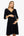 Rochie eleganta pentru gravide și alăptare - albastru închis