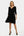 Rochie eleganta pentru gravide și alăptare - neagra
