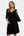 Rochie eleganta pentru gravide și alăptare - neagra