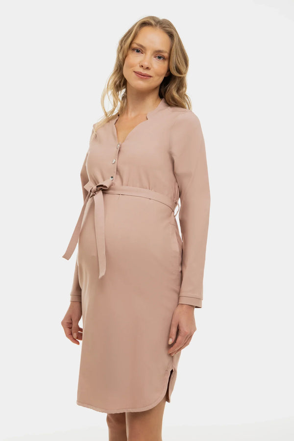 Rochie elastica pentru gravide și alăptare - pudra