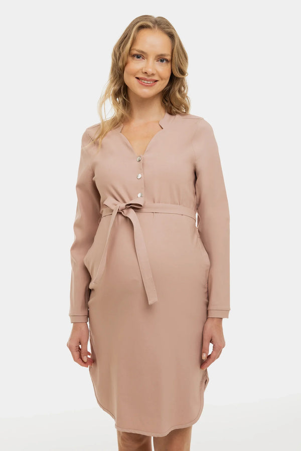 Rochie elastica pentru gravide și alăptare - pudra