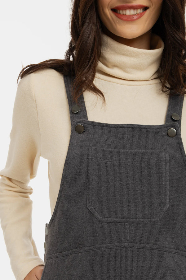 Sarafan tricotat pentru gravide și alăptare – gri